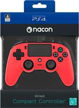 Nacon PS4 Nacon Wired Compact Controller Color Edition - Red